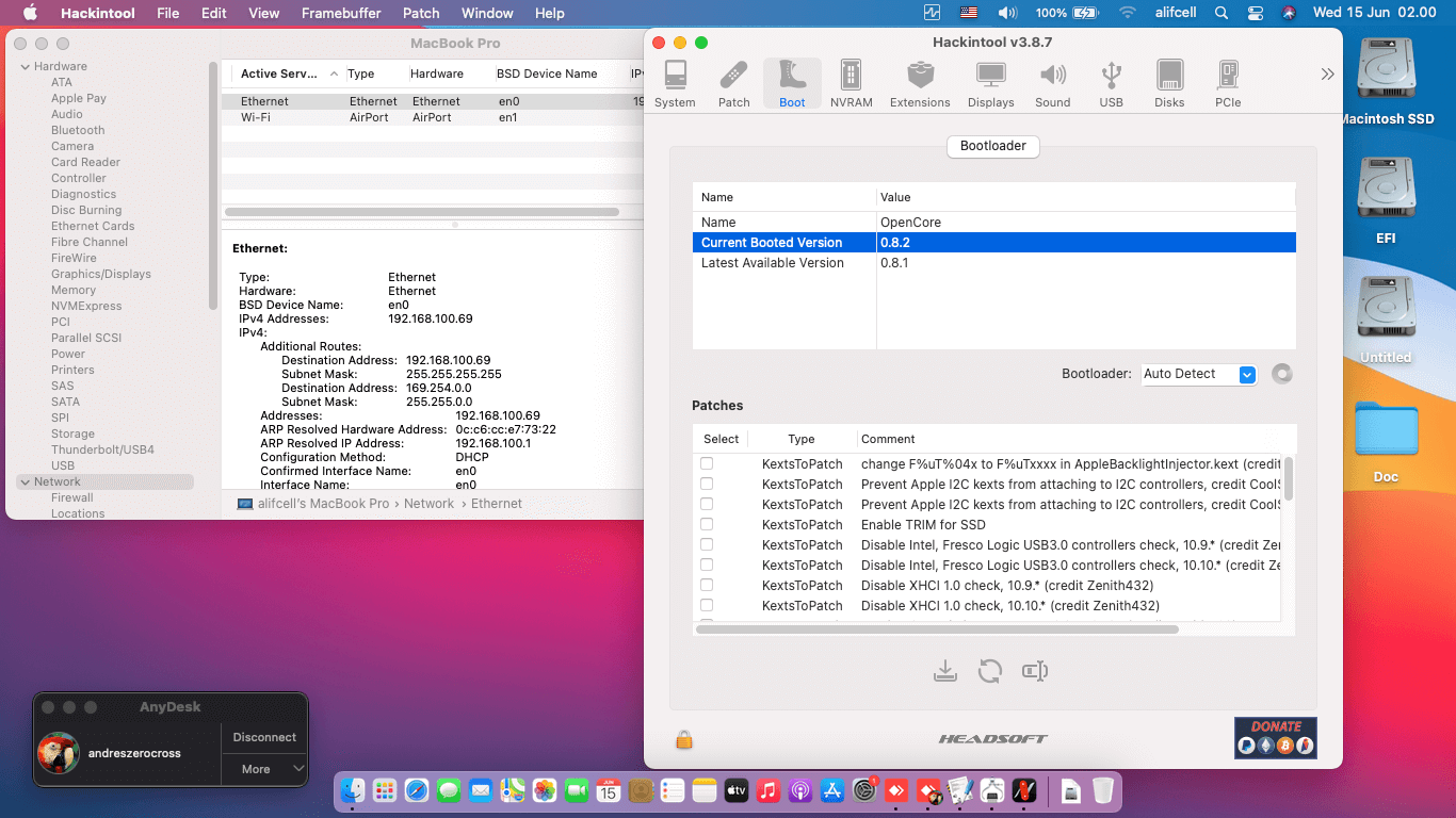 Asus X441UA WX098D [SkyLake   Intel HD 520 + I2C]   OpenCore 9
